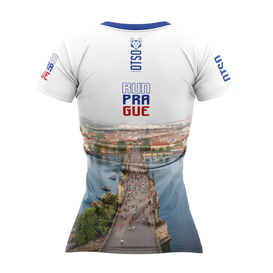 T-shirt manica corta donna - Run Prague 2025 (Outlet)