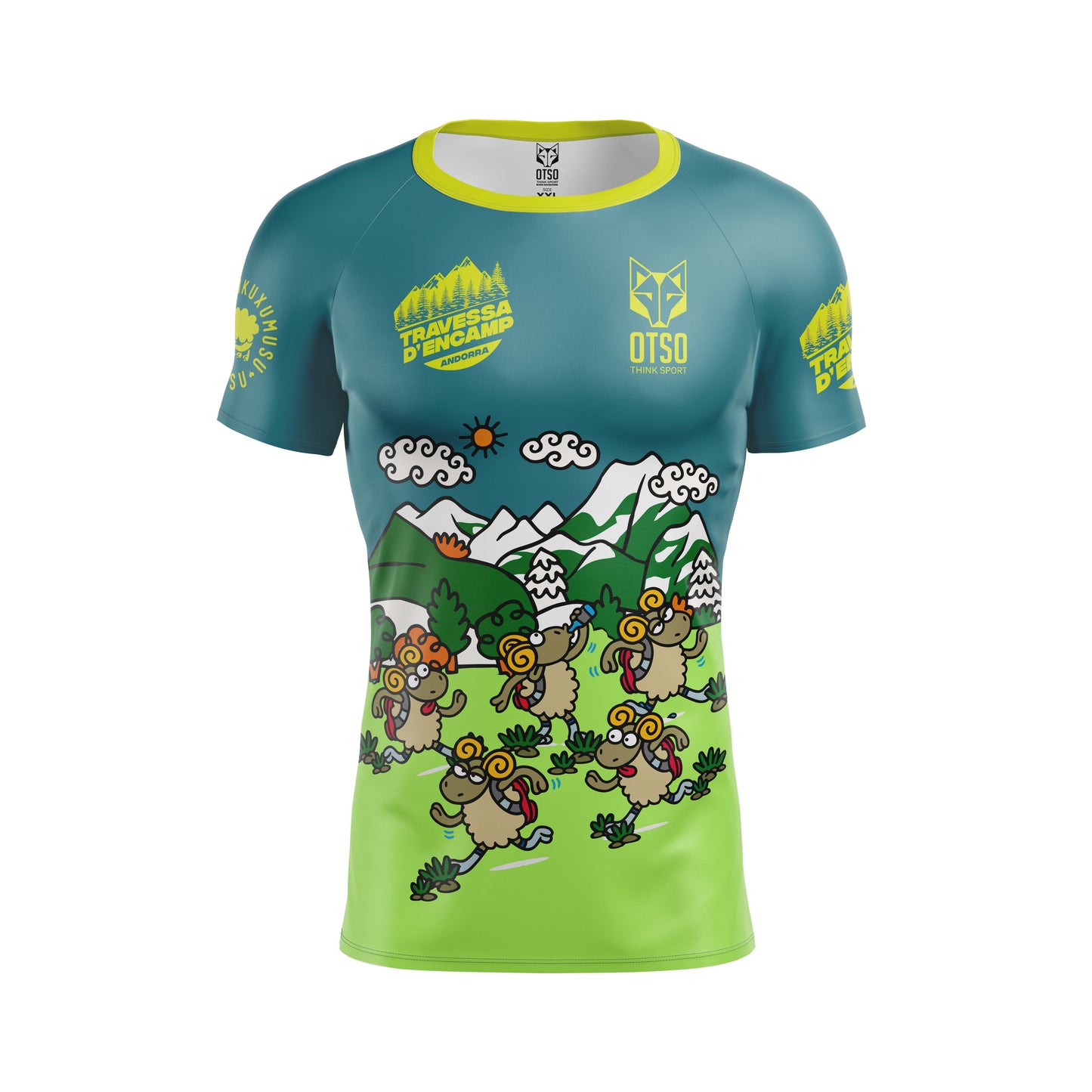Camiseta manga corta Carrera Unisex - Travessa d’Encamp 2026 (Outlet)