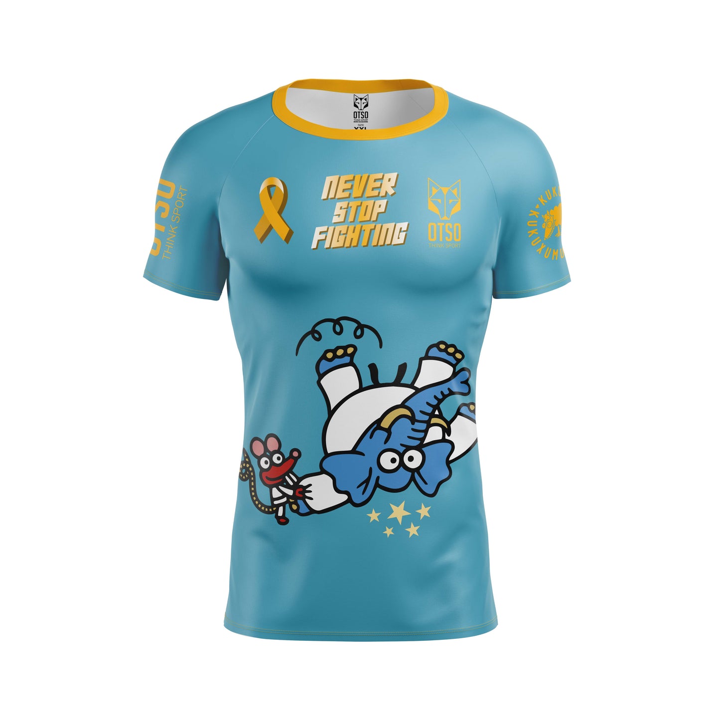 T-shirt à manches courtes enfant (UNISEXE) - Journée mondiale contre le cancer infantile 2026 (Outlet)