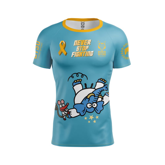 Camiseta manga corta niño (UNISEX) - Dia Internacional del Cáncer Infantil 2026 (Outlet)