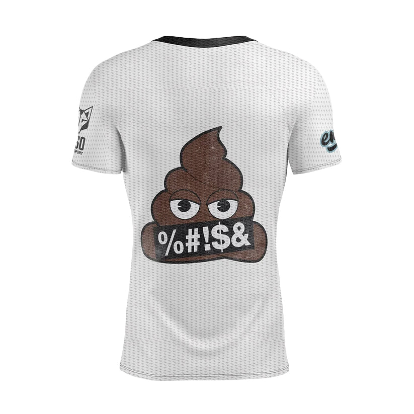 Camiseta manga curta masculina - Emoji Déjà Poo