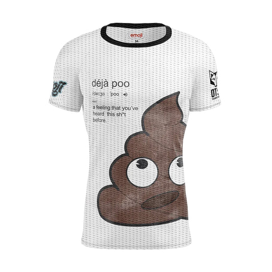 Camiseta manga corta hombre - Emoji Déjà Poo