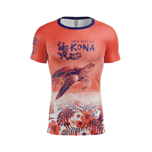 T-shirt de manga curta para homem - Kona Kahalu'u Beach