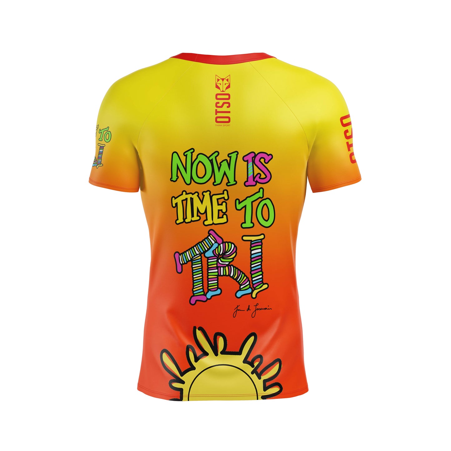 Short Sleeve T-Shirt Men - Time to Tri Swim