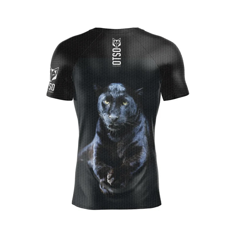 Camiseta de manga curta para homem - Panther