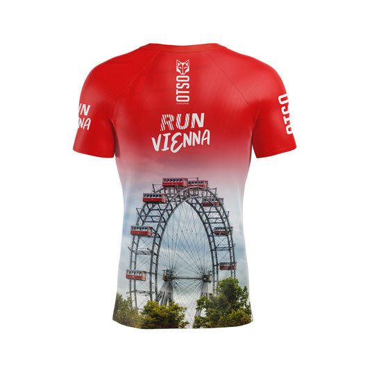 T-shirt manica corta da uomo - Run Vienna 2025 (Outlet)