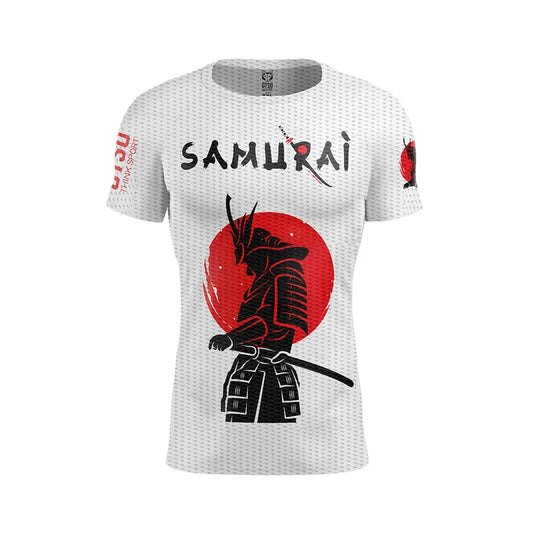T-shirt de manga curta para homem - Samurai