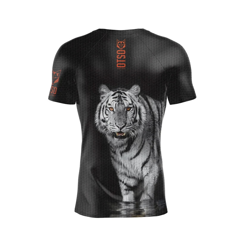 Camiseta de manga curta homem - Tiger