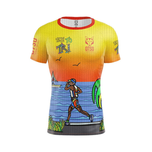 T-shirt manches courtes homme - Time to Tri Run