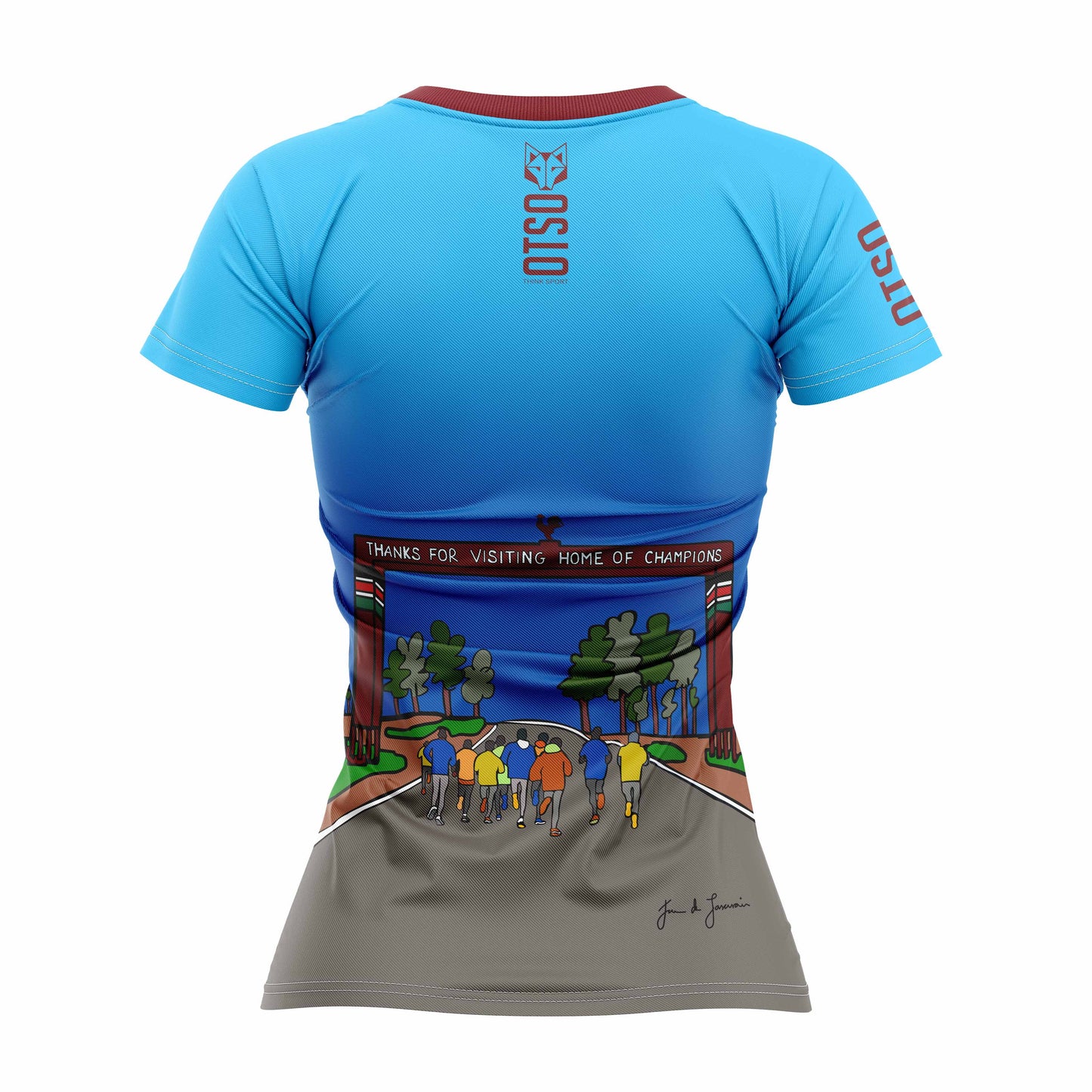 Camiseta feminina de manga curta - Iten