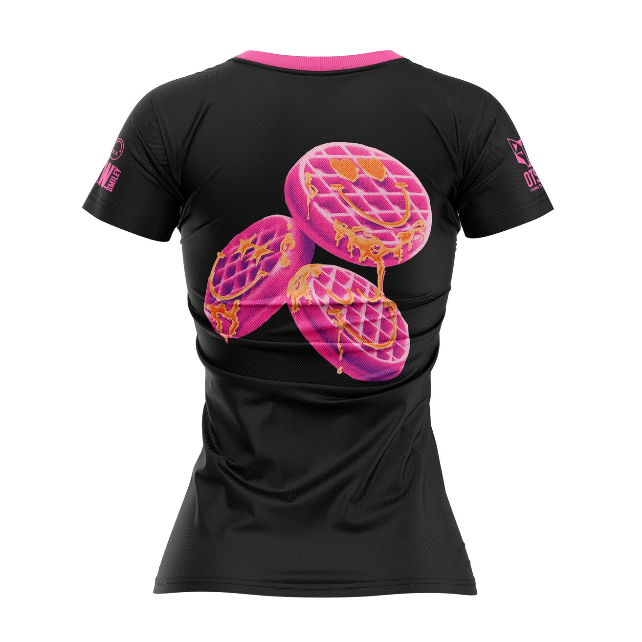 Camiseta de manga curta para mulher - S.W.Smiley Concrete Canvas Toaster