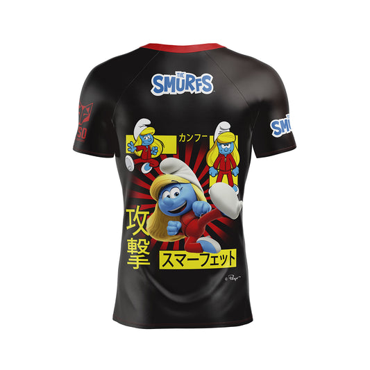 Camiseta manga corta hombre - Smurfs Manga Black (Outlet)