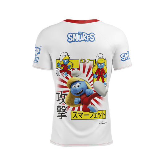 Camiseta manga corta hombre - Smurfs Manga White (Outlet)