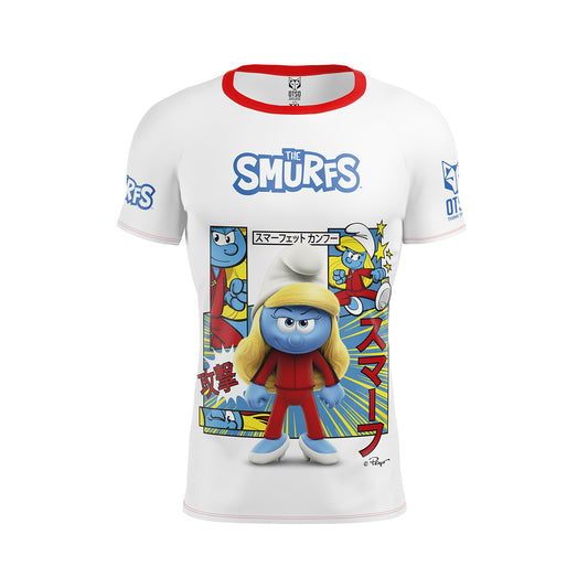 Camiseta manga curta homem - Smurfs Manga White (Outlet)