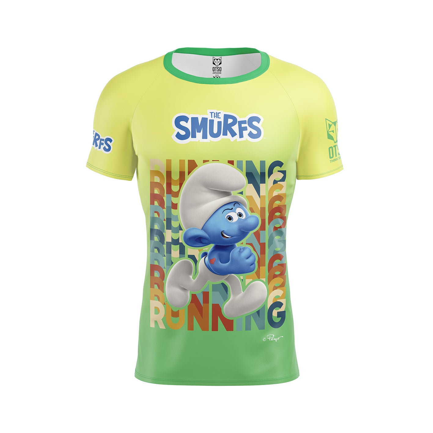 Samarreta màniga curta home - Smurf Running