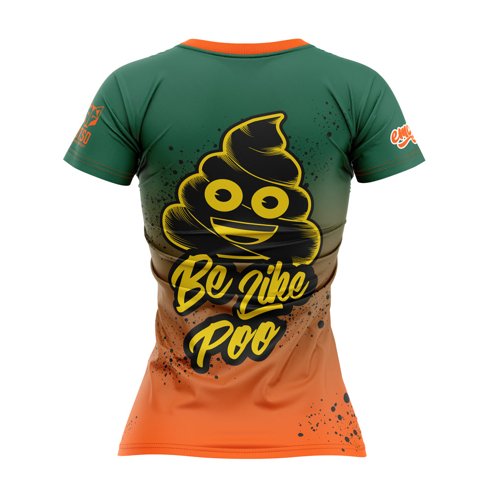 T-shirt manches courtes femme - Emoji Be like Poo