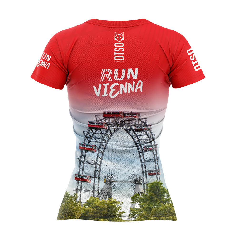 Samarreta màniga curta dona - Run Vienna  2025 (Outlet)