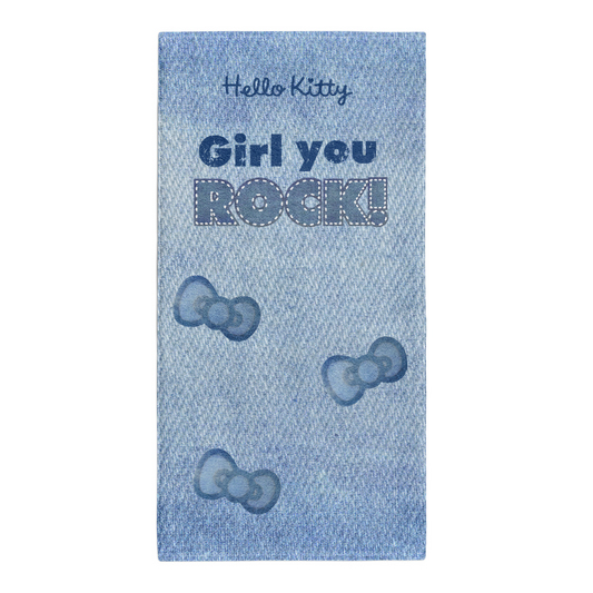Toalla de microfibra - Hello Kitty Denim