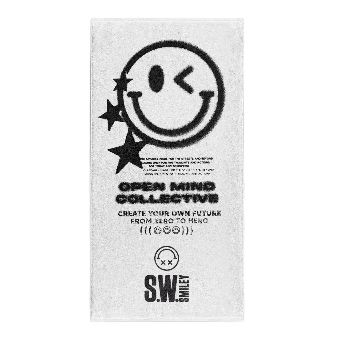 Toalha de microfibra - S.W.Smiley Airbrushed Infinity