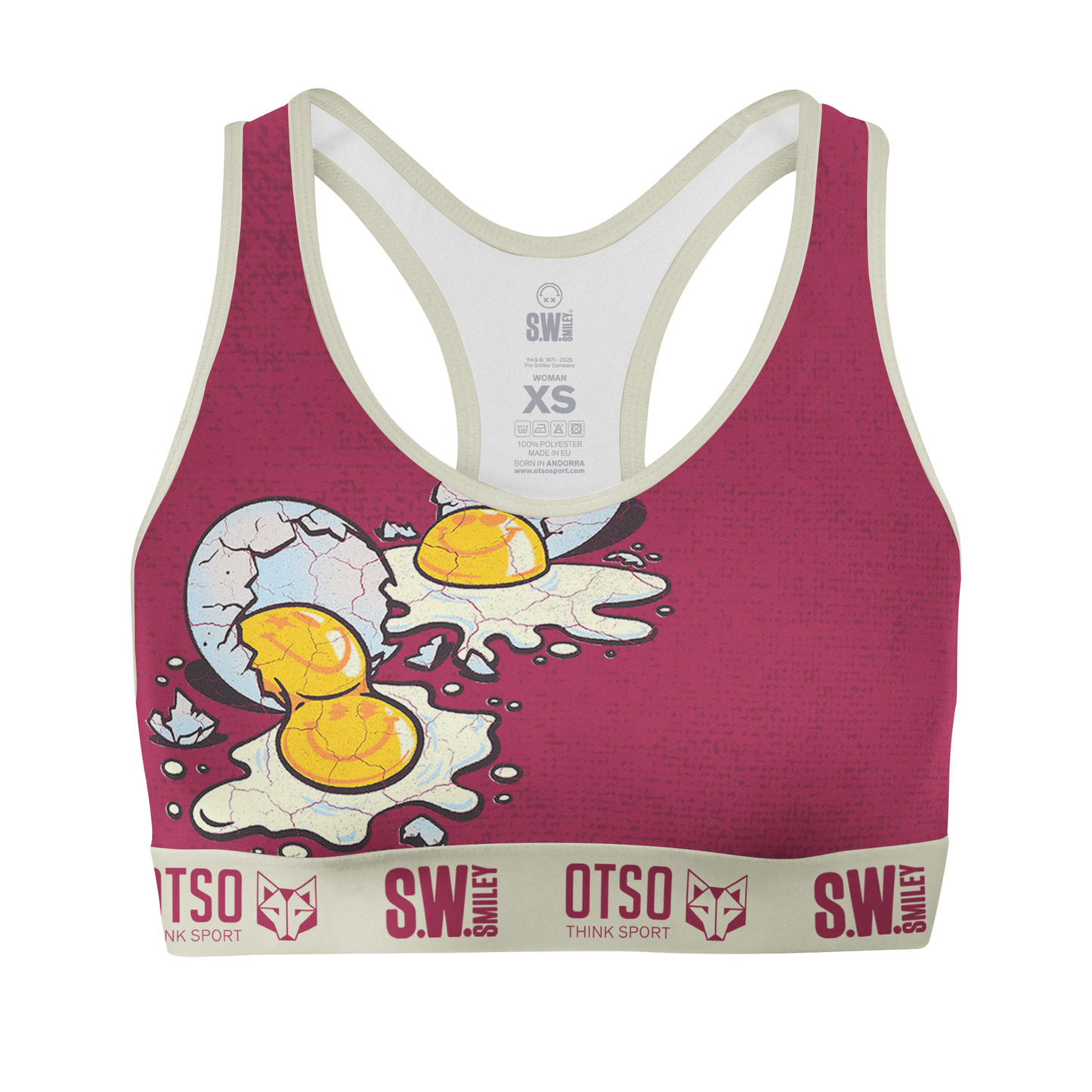 Top esportiu - S.W.Smiley Concrete Canvas Egg (Outlet)