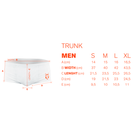 Costumi trunk uomo - Be A Wolf