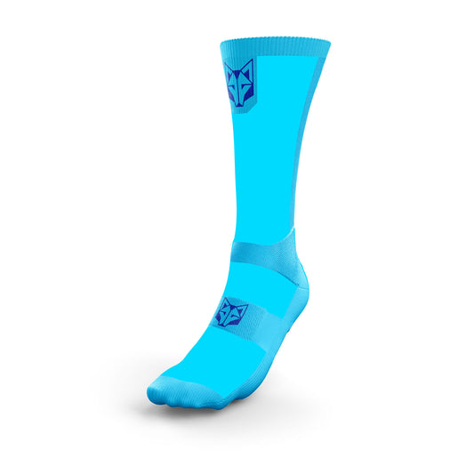 Meias UltraLight - Azul Fluo