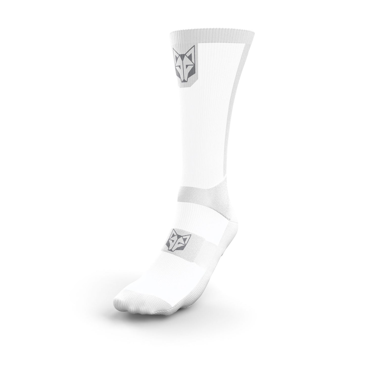 Calzini UltraLight - Pure White & Silver Grey