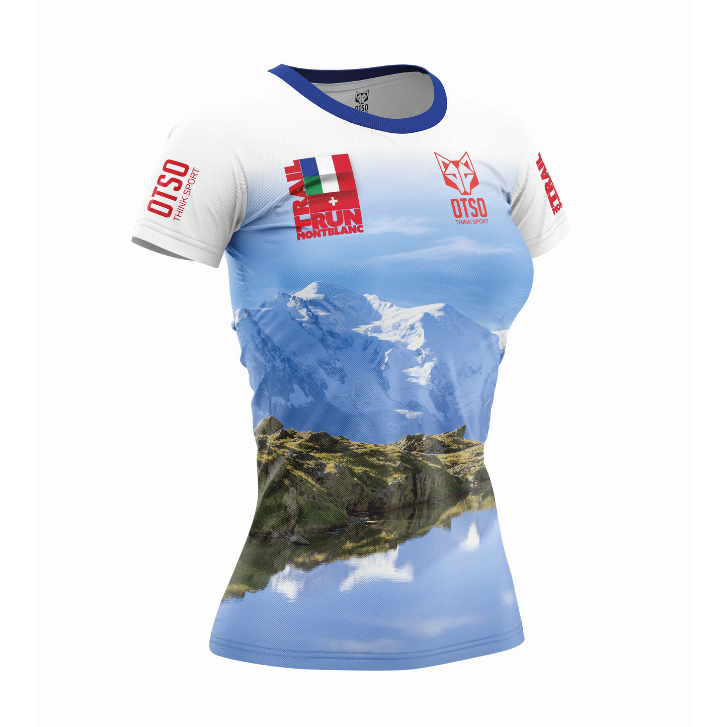 Short Sleeve T-Shirt Women - Run Trail Montblanc 2024 (Outlet)