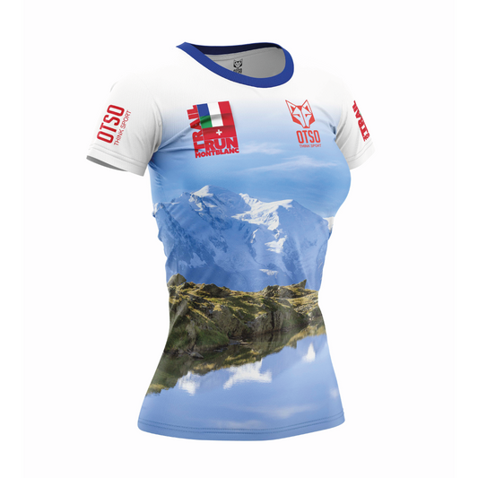 Short Sleeve T-Shirt Women - Run Trail Montblanc 2024 (Outlet)