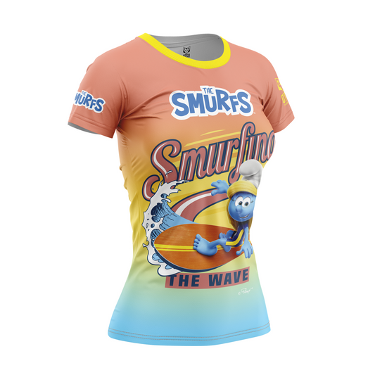 Magliette manica corta donna - Smurf Smurfing