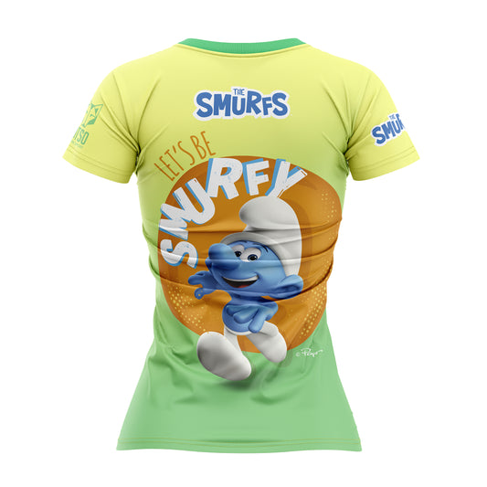 Samarreta màniga curta dona - Smurf Running