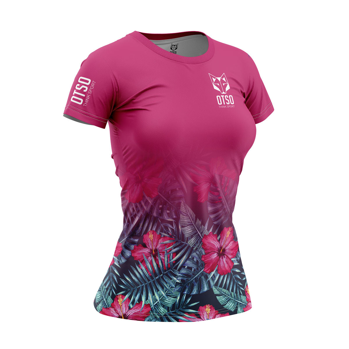 Camiseta manga curta mulher - Tropical