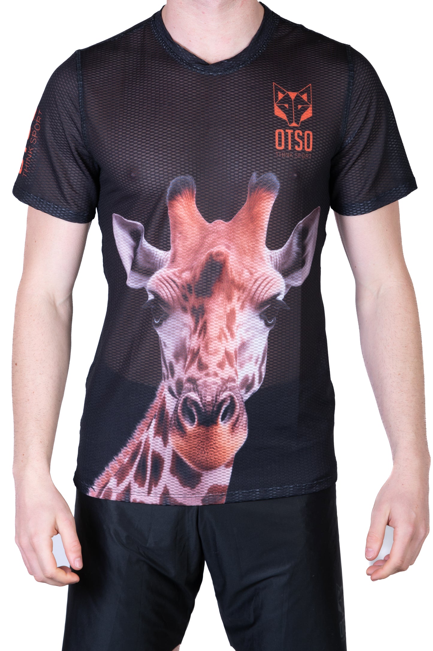 Short sleeve t-shirt men - Giraffe