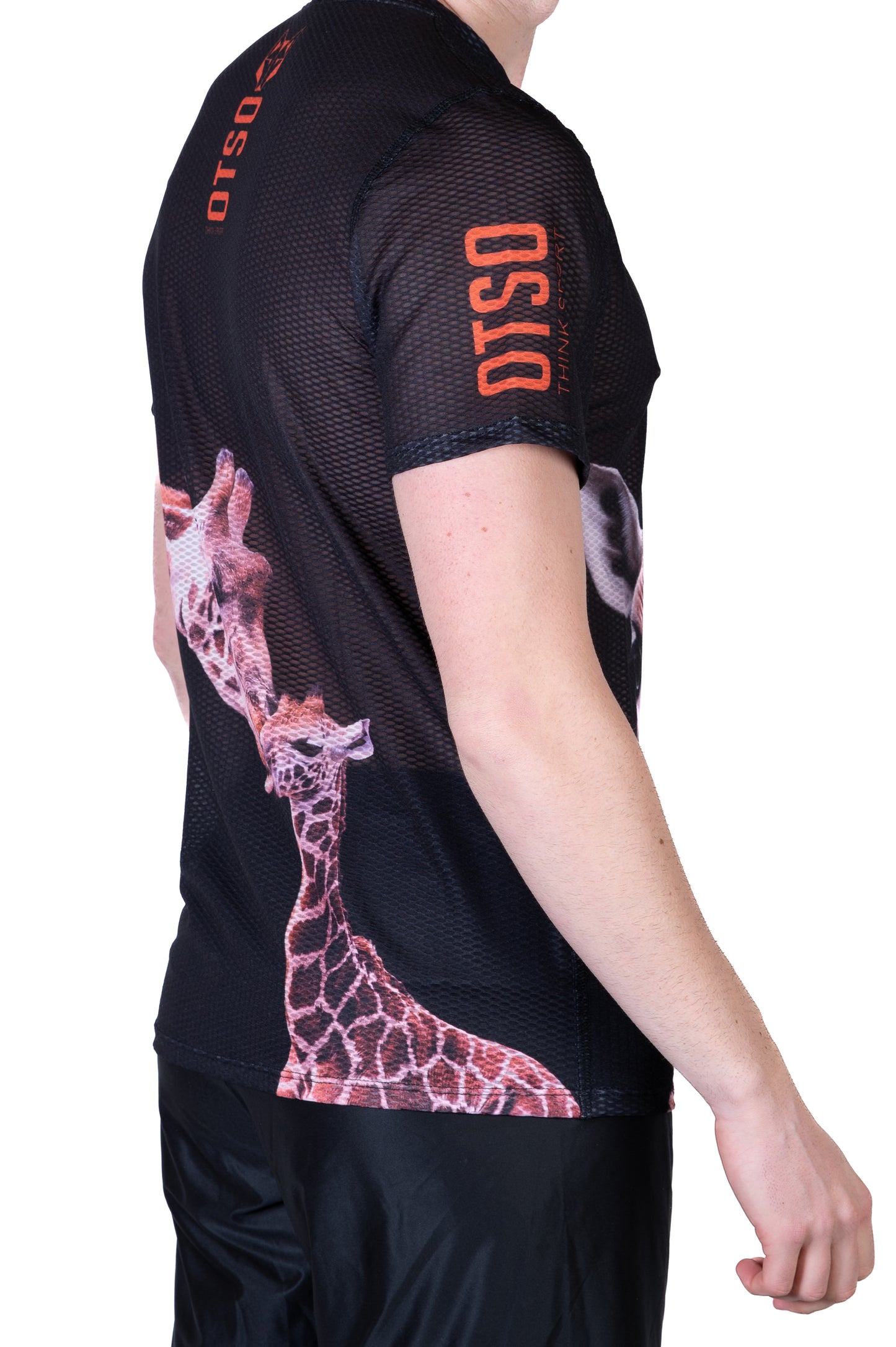 Short sleeve t-shirt men - Giraffe