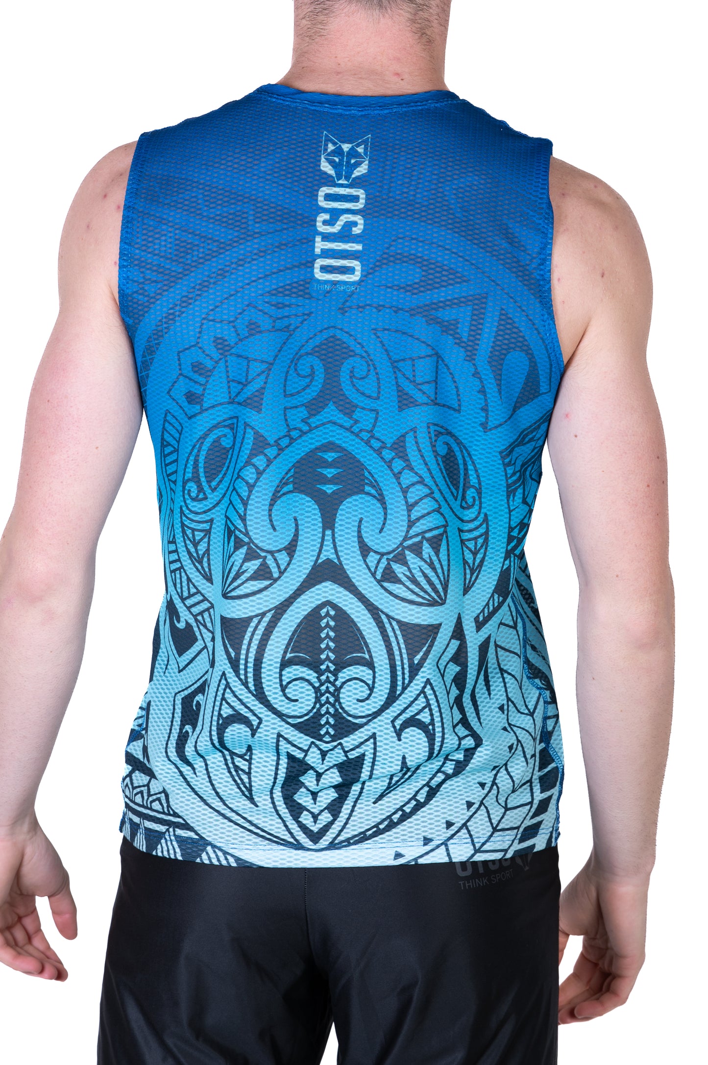 Men's sleeveless shirt - Maori Tangaroa