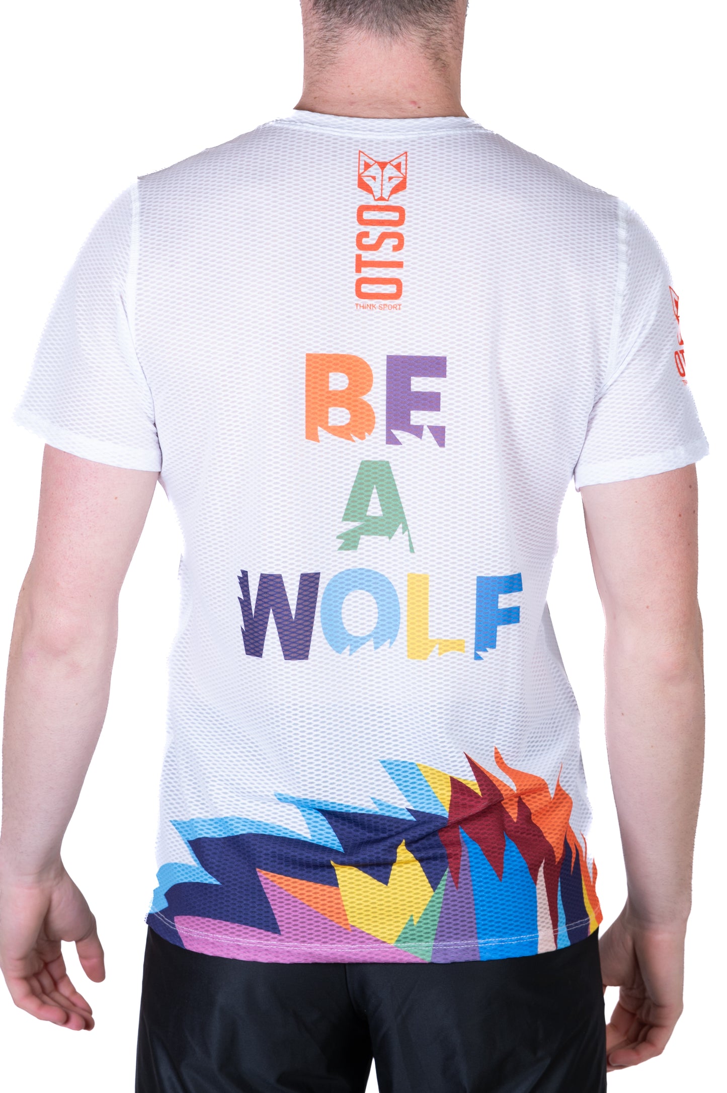 T-shirt manches courtes homme - Be A Wolf