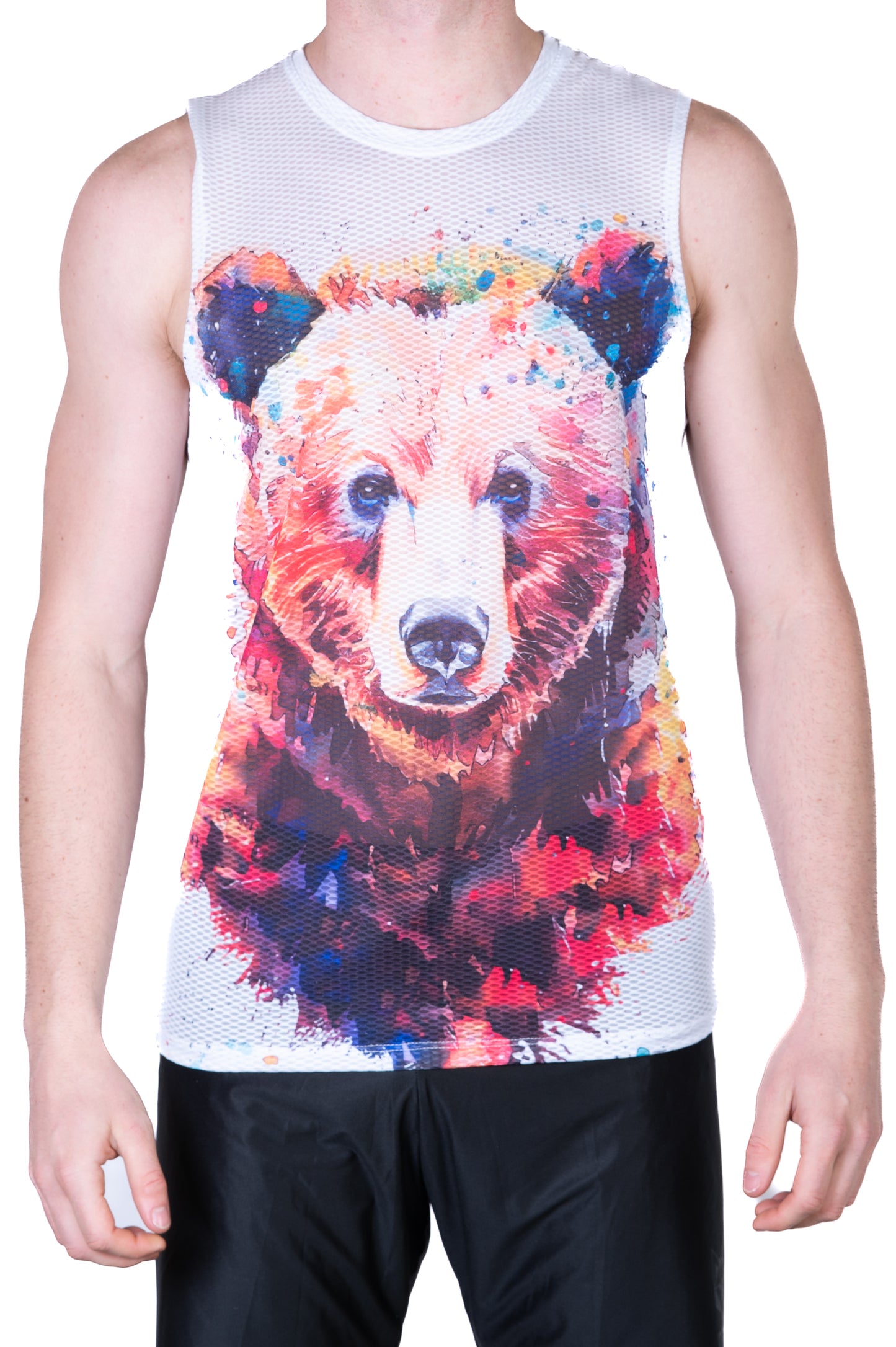 Camiseta sin mangas hombre - Be Wild Bear
