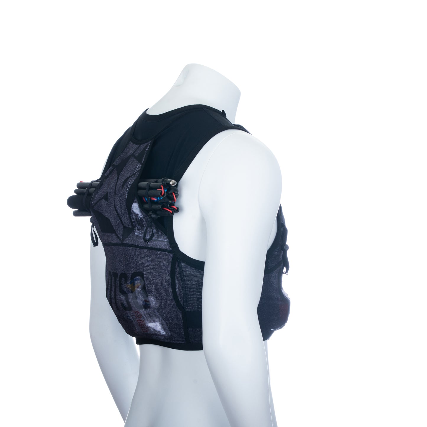 Zaino da corsa trail - Jeans nero