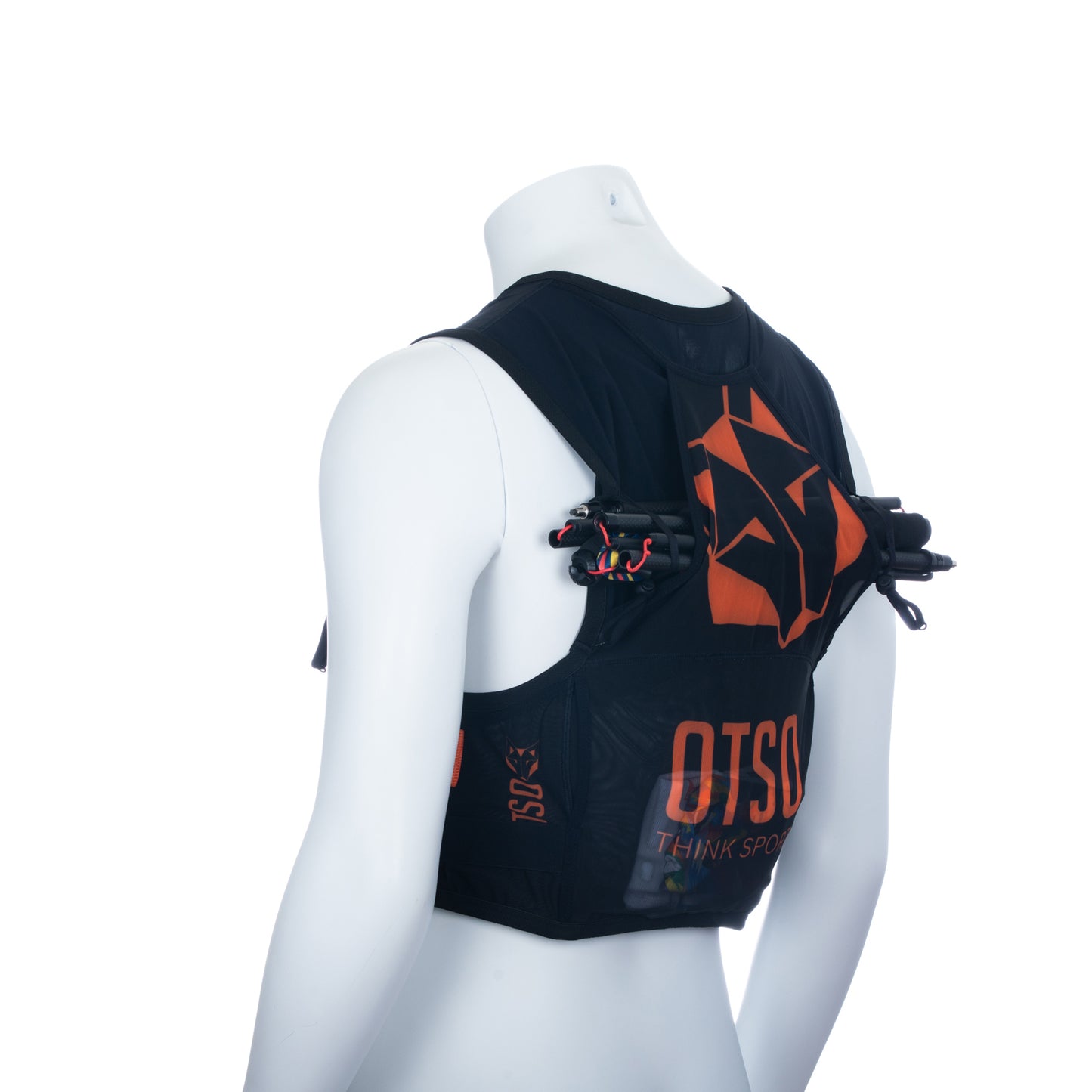 Motxilla trail running - Black & Orange
