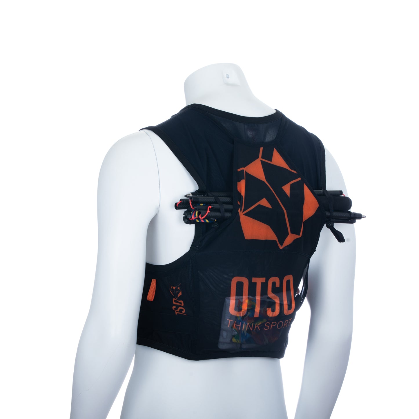 Motxilla trail running - Black & Orange