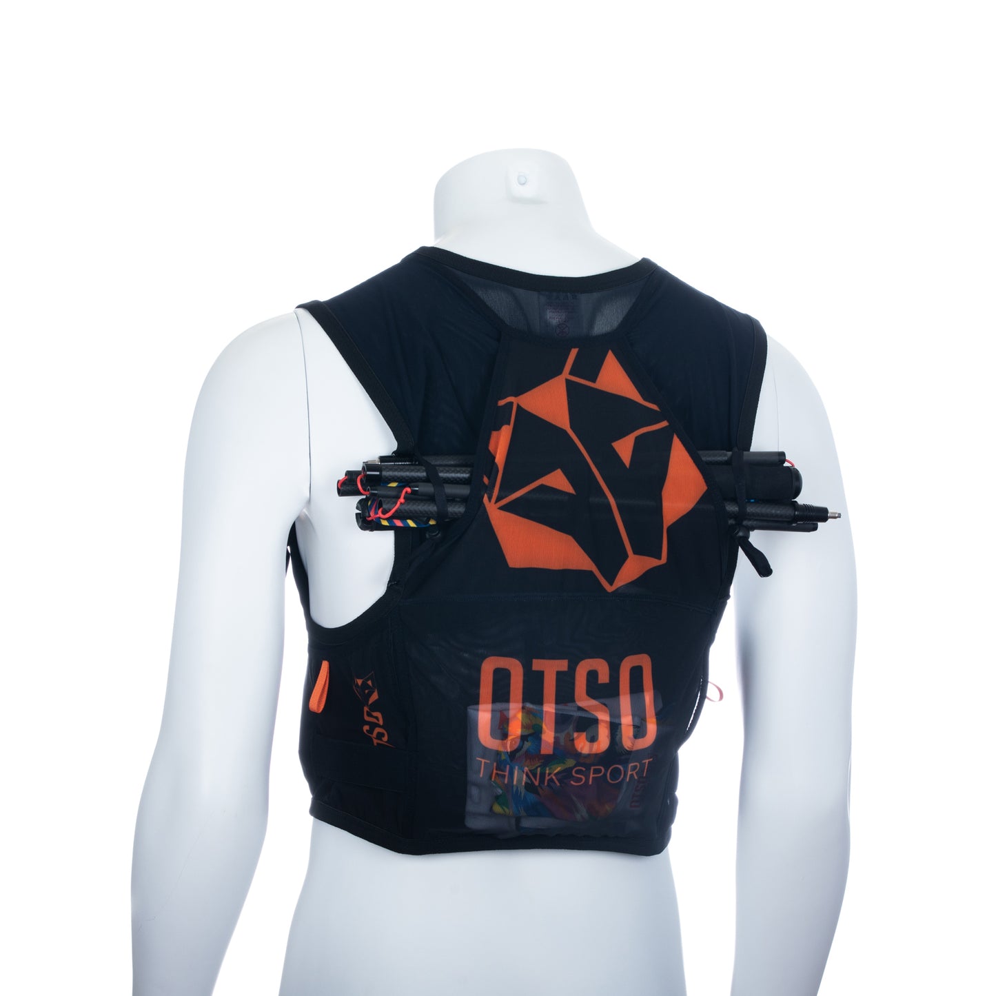 Motxilla trail running - Black & Orange