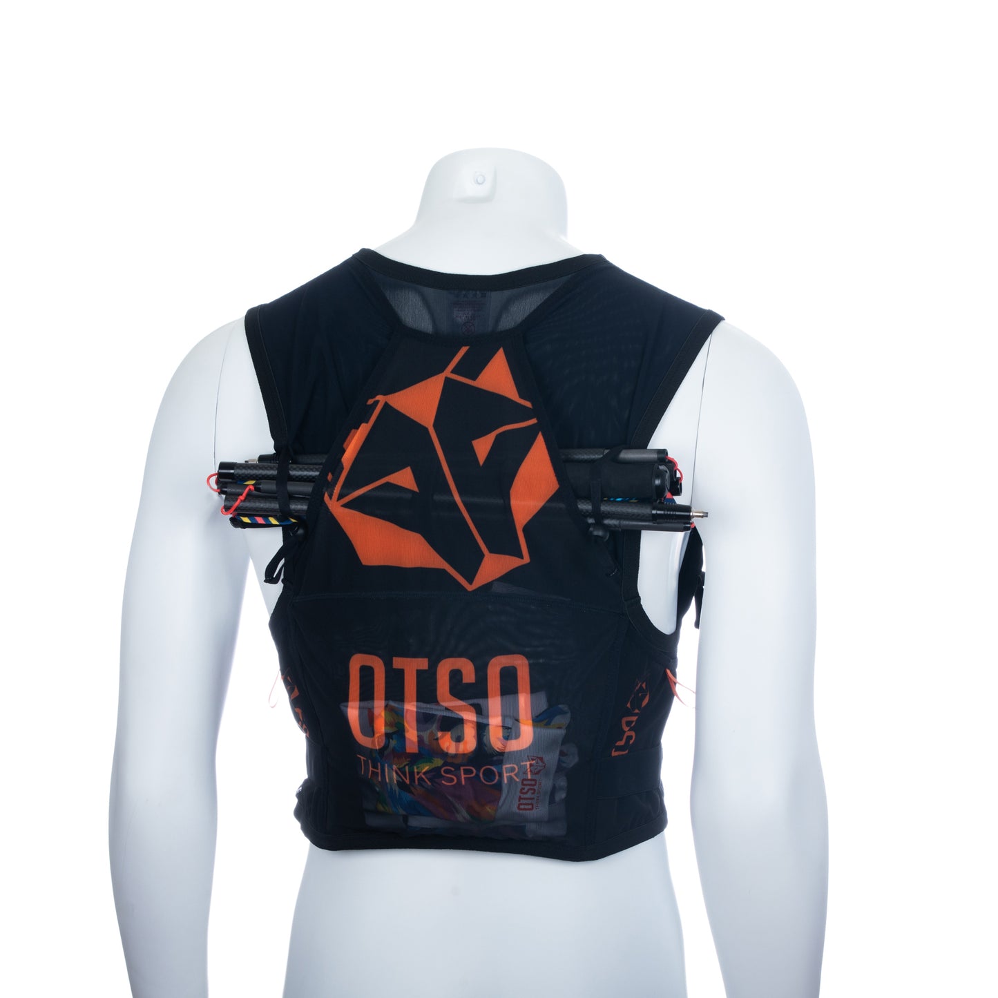 Motxilla trail running - Black & Orange