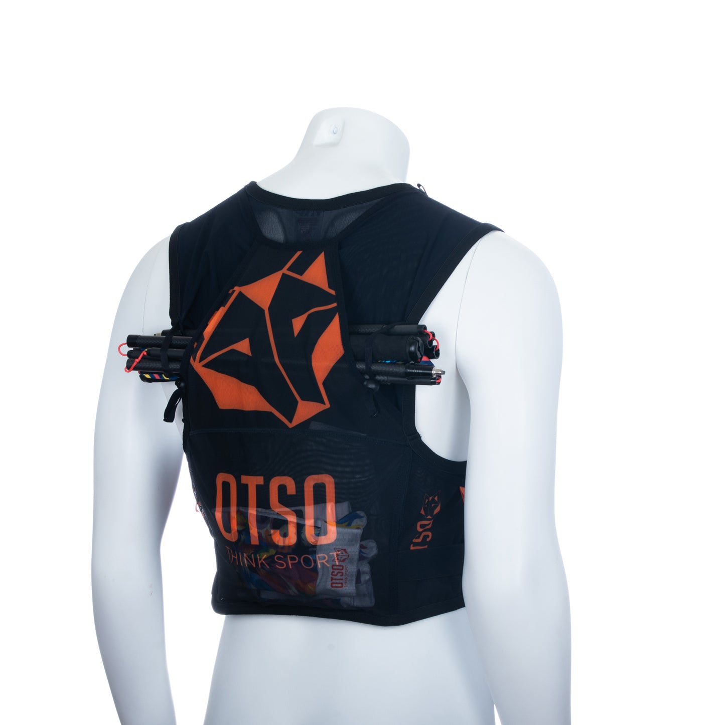 Motxilla trail running - Black & Orange