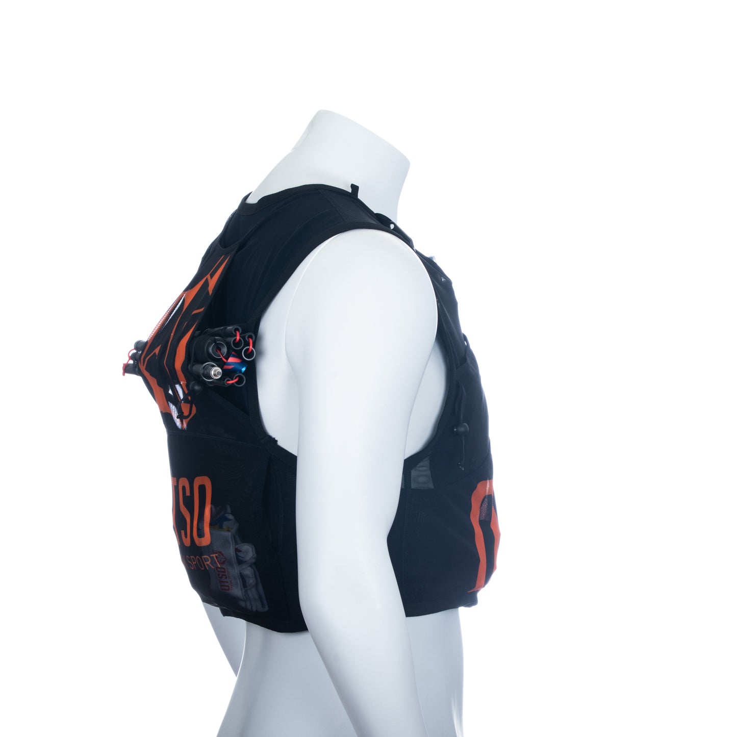 Motxilla trail running - Black & Orange