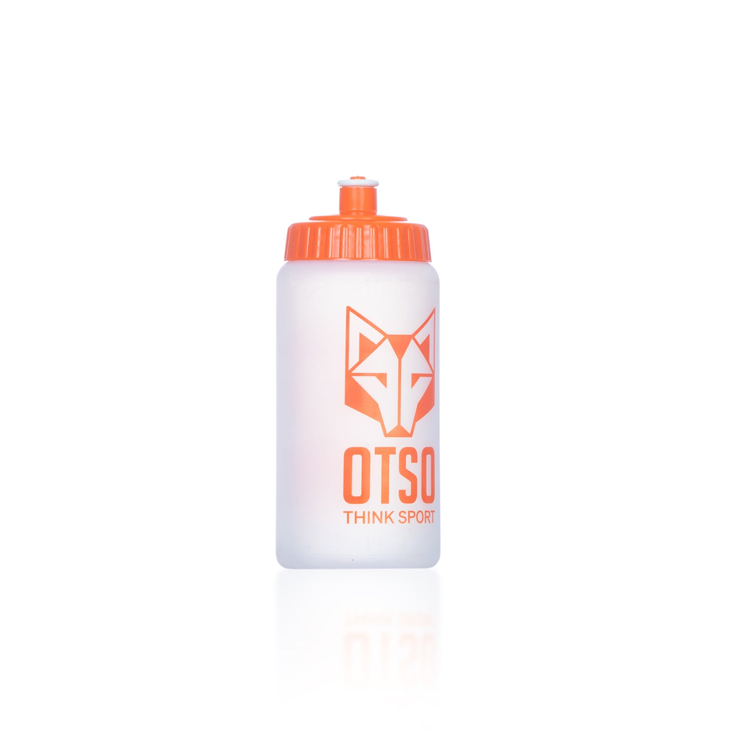 Garrafa de ciclismo 500 ml branca