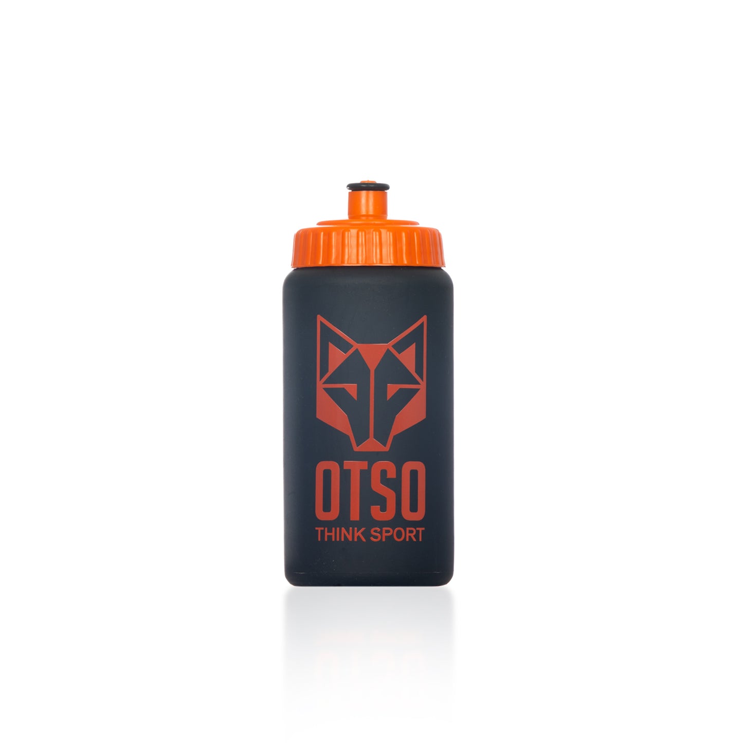 Cantimplora ecològica de ciclisme 500 ml negra