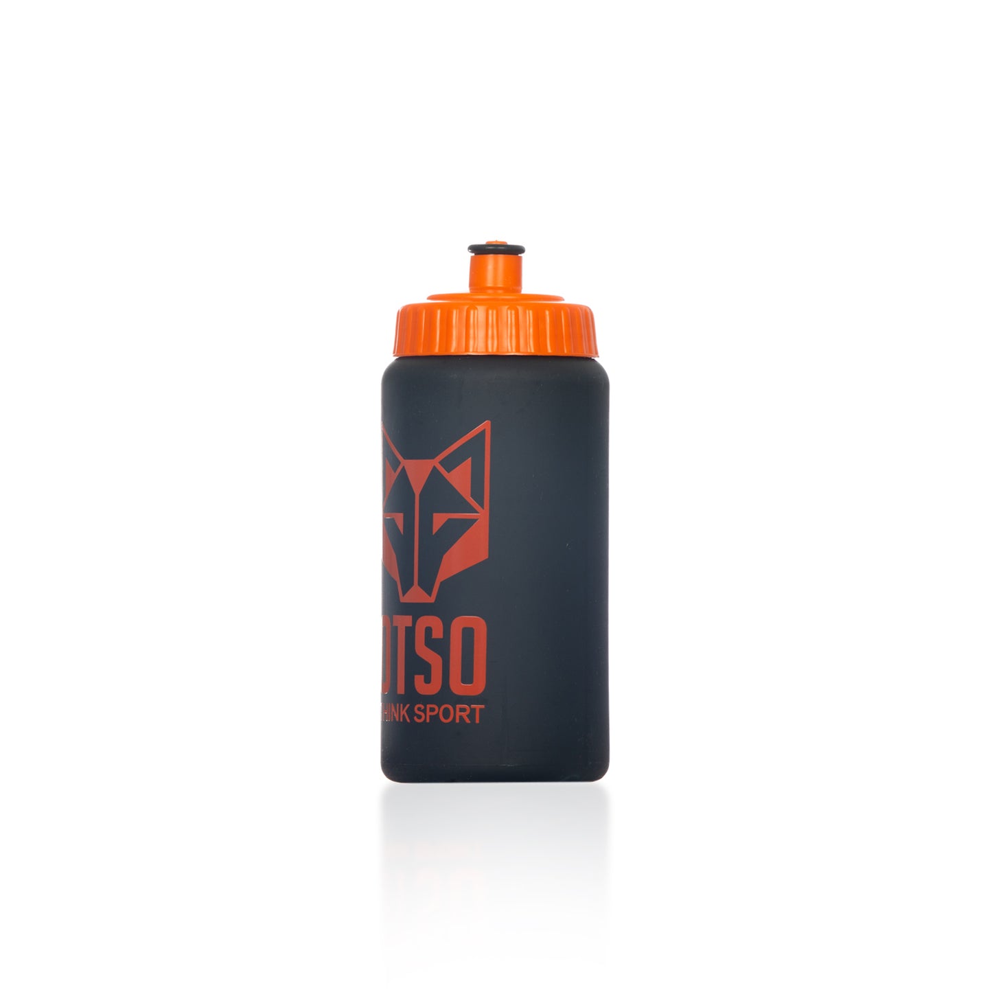 Cantimplora ecològica de ciclisme 500 ml negra