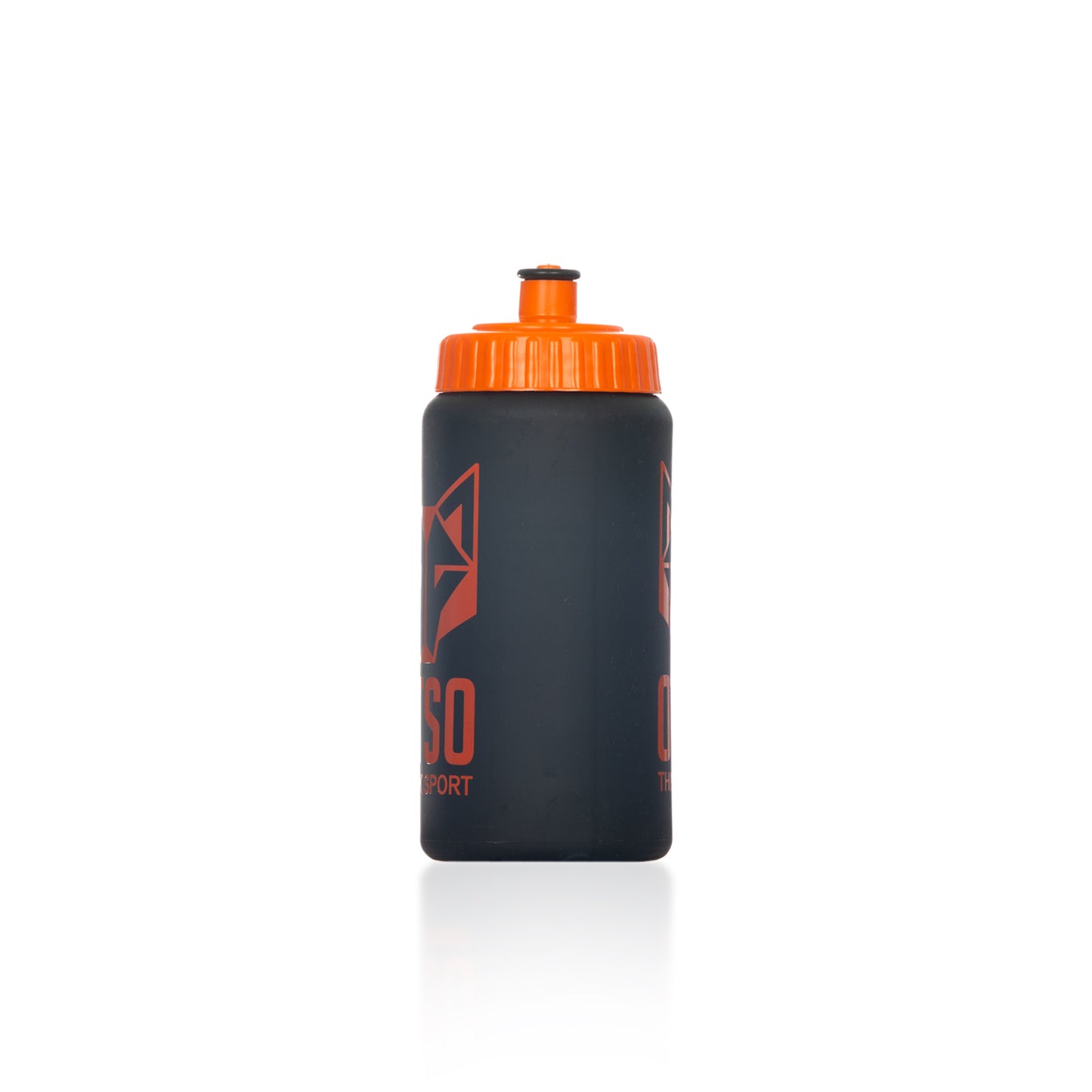 Cantimplora ecològica de ciclisme 500 ml negra