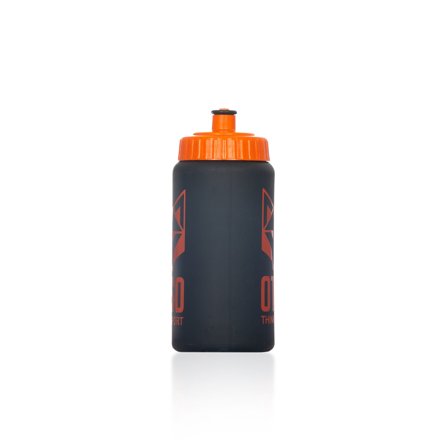 Cantimplora ecològica de ciclisme 500 ml negra
