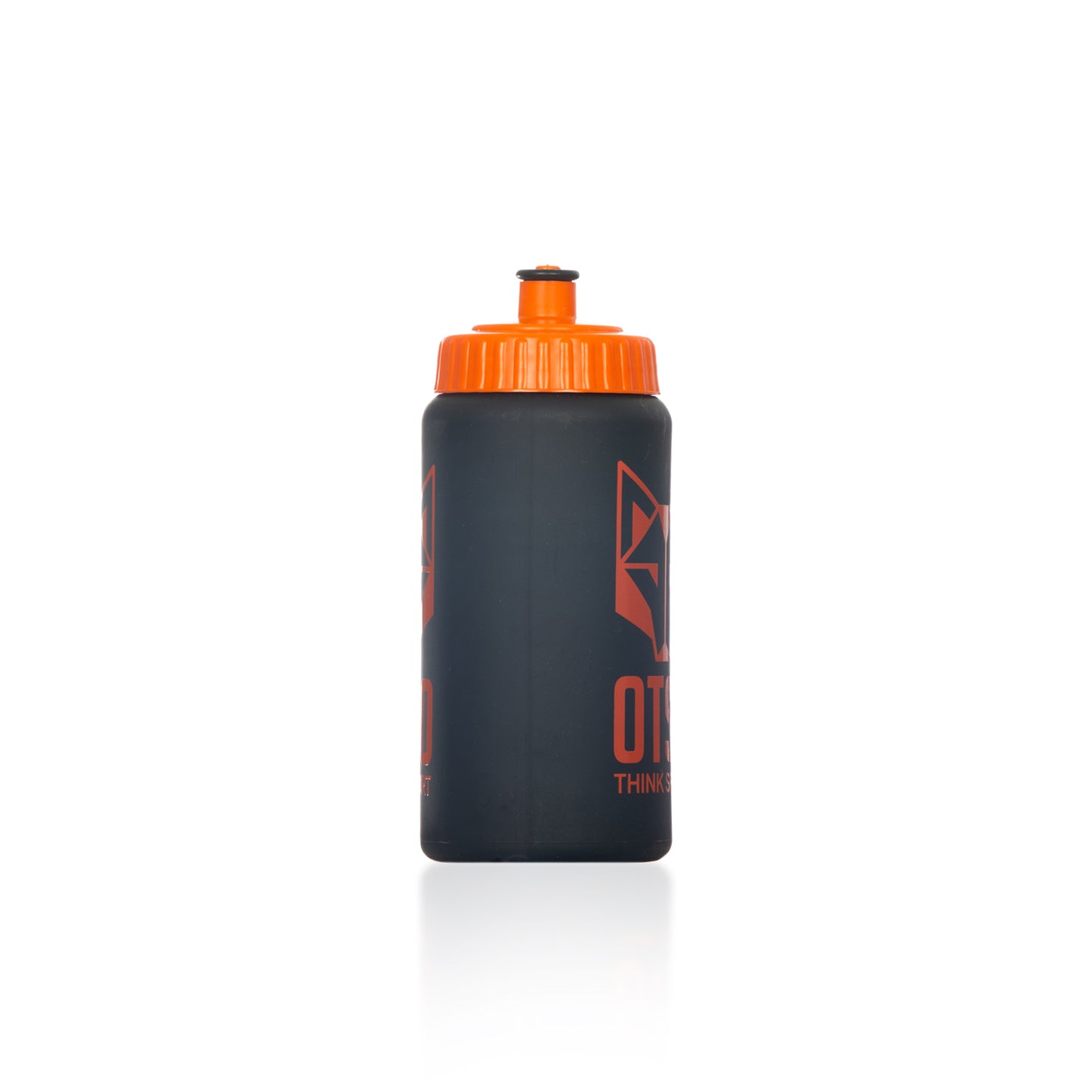 Cantimplora ecològica de ciclisme 500 ml negra